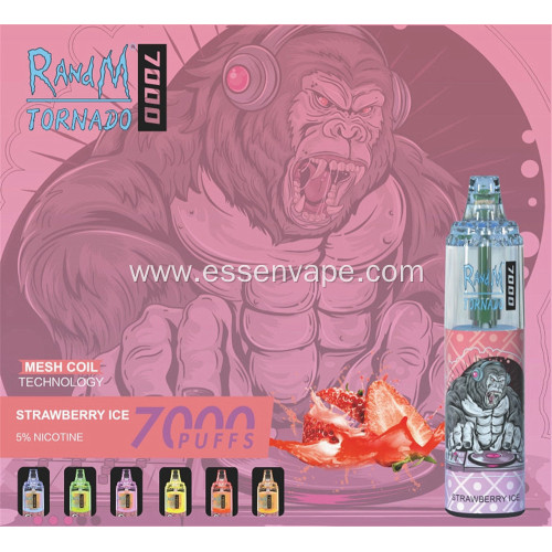 RandM Tornado 7000Puffs Cherry Cola Top Sale Vape